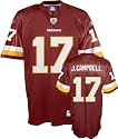 Jason Campbell Youth Jersey: Reebok Dark Red Replica #17 Washington Redskins Jersey
