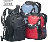 Good Hope Bags 5245BLK The Techno iPod Ready Backpack - Black
