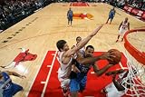 Orlando Magic v Chicago Bulls: Malik Allen and Kyle Korver Photographic Poster Print by Gary Dineen, 24x36