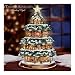 Thomas Kinkade City Sidewalks Animated Tabletop Christmas Tree: Christmas Home Decor by Hawthorne Village