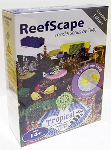 ReefScape Model Series 1: Custom LEGO 2 x Yellow Tang NEW (RS0103)