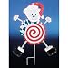 41" Frosty Dangler Candy Polar Bear Lighted Christmas Yard Art
