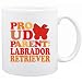 New  Proud Parent Of Labrador Retriever  Mug Dog