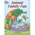Animal Family Fun Coloring Book (Dover Pictorial Archives) by Yu-Mei Han