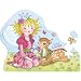 21058 - Die Spiegelburg - Konturbox-Puzzle: Prinzessin Lillifee und das kleine Reh, 48 Teile, 48 Teile