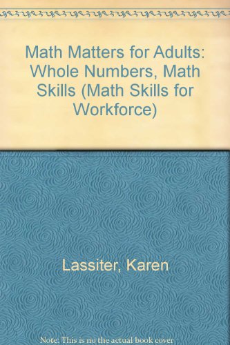 Whole Numbers (Math Skills for the Workforce series)