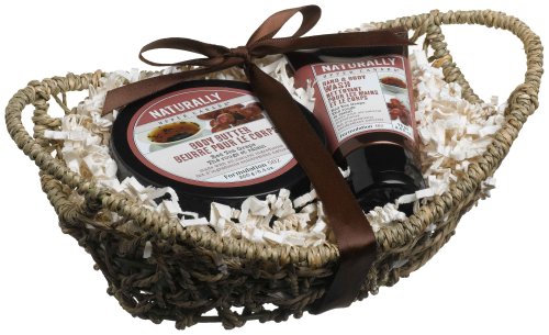 Upper Canada Soap & Candle Red Tea Grape Small Seagrass Boat Basket by Upper Canada Soap & Candle