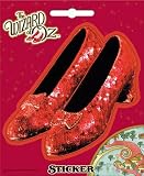 The Wizard of Oz - Ruby Slippers Die Cut Vinyl Sticker Decal