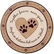 Together forever, never apart... Pet Memorial Stepping Stone/Wall Plaque
