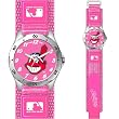 Cleveland Indians MLB Girls "Future Star Series" Watch (Pink)