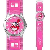 Cleveland Indians MLB Girls "Future Star Series" Watch (Pink)