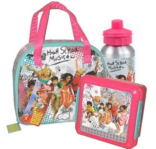 Childrens Toyshop  Toys : High School Musical 2 Kit (Lunch Bag, Bottle & Sandwich Box Set)