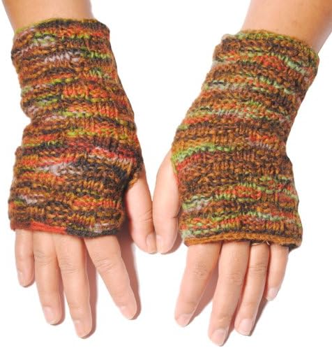 Silly Yogi tie/dye knit handwarmer