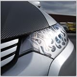 Etched Flames Light Decal Kit - Chevrolet Chevy Astro Van 1990 1991 1992 1993 1994... by Rvinyl