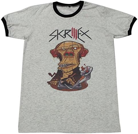 Skrillex T-Shirt dj edm party rave clubbing street wear / DJ04.4 size L