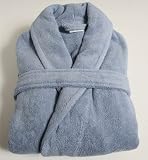 Tranquility Turkish Bathrobe 100% Combed Turkish Cotton 500 gsm, S/M, FLAX