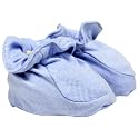 Organic Cotton Booties - Blue