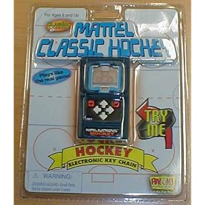 Mattel Classic Hockey Electronic Game Keychain by 