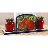 Buy KKM Big Apple 3-D Wood Table Top Set with Napkin Holder and Ceramic Salt and Pepper Shakers Knowing God: Walking through the Book of Books