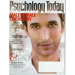 Psychology Today April 2002 Noah Wyle, Stress & Trauma, Male Female Chemistry, Divorceproof your Marriage (Vol 35 No. 2)