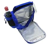 Lunch bag with bottle holder