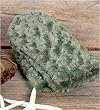 Royal Palm Coconut Lime Spa Mitts - Green Luxe