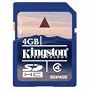 Kingston 4 GB Class 4 SDHC Flash Memory Card SD4/4GBET