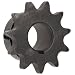 Martin Roller Chain Sprocket, Bored-to-Size, Type B Hub, Single Strand, 40 Chain Size