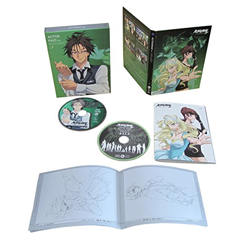 『アクティヴレイド-機動強襲室第八係-2nd』 ディレクターズカット版 Blu-ray Vol.1 BOX付き初回仕様版(O.S.T.3付き/各巻4話収録/第2期全3巻)