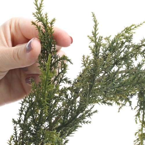 Factory Direct Craft 72" Realistic Artificial Vinyl Cedar Pine Green