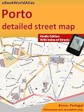 Map of Porto (Portugal)