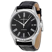Big Sale Hamilton Valiant Automatic Black Dial Leather Mens Watch H39515734
