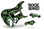 Rock Band Guitar Skin, Fits Xbox 360 / PS3 (Stratocaster Guitar) Weeds - Black