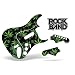 Rock Band Stratocaster Guitar Skin: Black Weeds (Xbox 360/PS3)