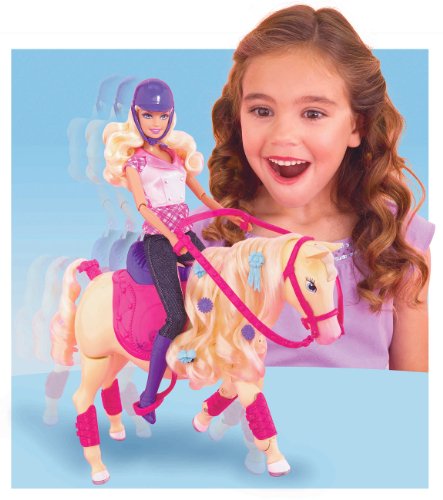 Imagen 8 de Barbie - Muñeca y caballo Campeón [Versión en inglés]