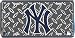 New York Yankees Metal License Plate