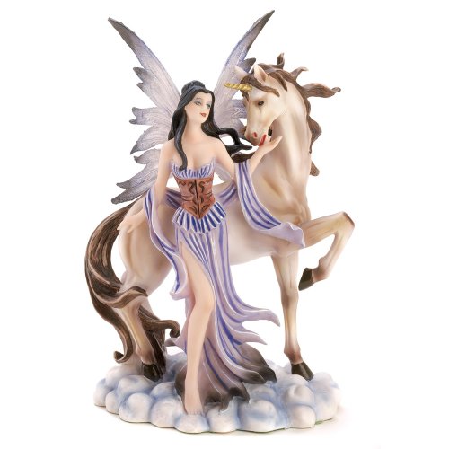 Gifts & decor fairy and unicorn collectible figurine