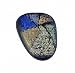 Ring - XR34 - Dichroic Glass on Adjustable Sterling Silver Band