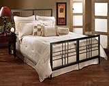 IMAGE OF Hillsdale Furniture 1334BQR Tiburon Bed, Magnesium Pewter