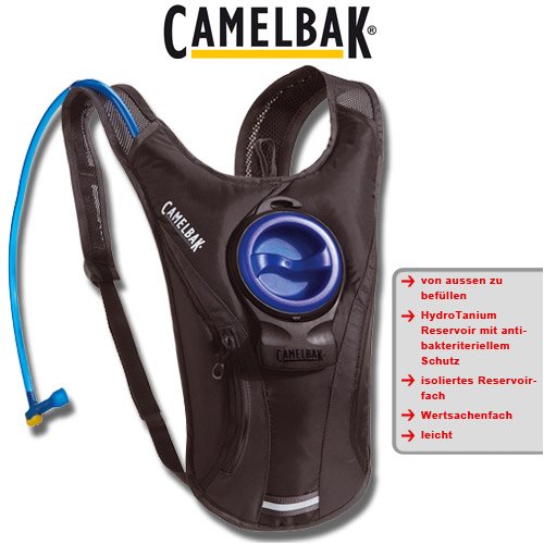 CamelBak Trinkrucksack Hydro Bak HydroBak schwarz