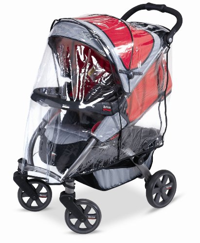 Britax Rain Cover for Chaperone Stroller, Black
