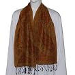 Wool Muffler Mens Neck Scarf Accessory Jacquard Design Dad Gifts 12 x 60 inches (wsmf116)