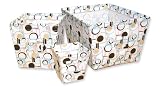 COCOA DOTS: PRINT- STORAGE BIN - MEDIUM