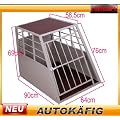Hundebox Transportbox Autok�fig Hundek�fig Hunde Katzen Box Einzelt�r NEU