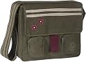 Lässig LMB202M Messenger Bag Wickeltasche Fashion Olive Flower Olive Flower