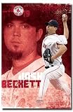 Boston Red Sox (Josh Beckett) Sports Poster Print - 24