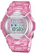 Casio Baby-G Ladies Tanning Timer Watch in Pink Resin BG1001-4AV