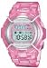 Casio Baby-G Ladies Tanning Timer Watch in Pink Resin BG1001-4AV