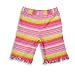 Apparel : Mulberribush - Infant Girls Striped Knit Capri, Pink, Orange
