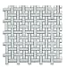 Impressions Sky Weave Glass & Stone Mix Mosaic Tile - Lot of 50 sheets